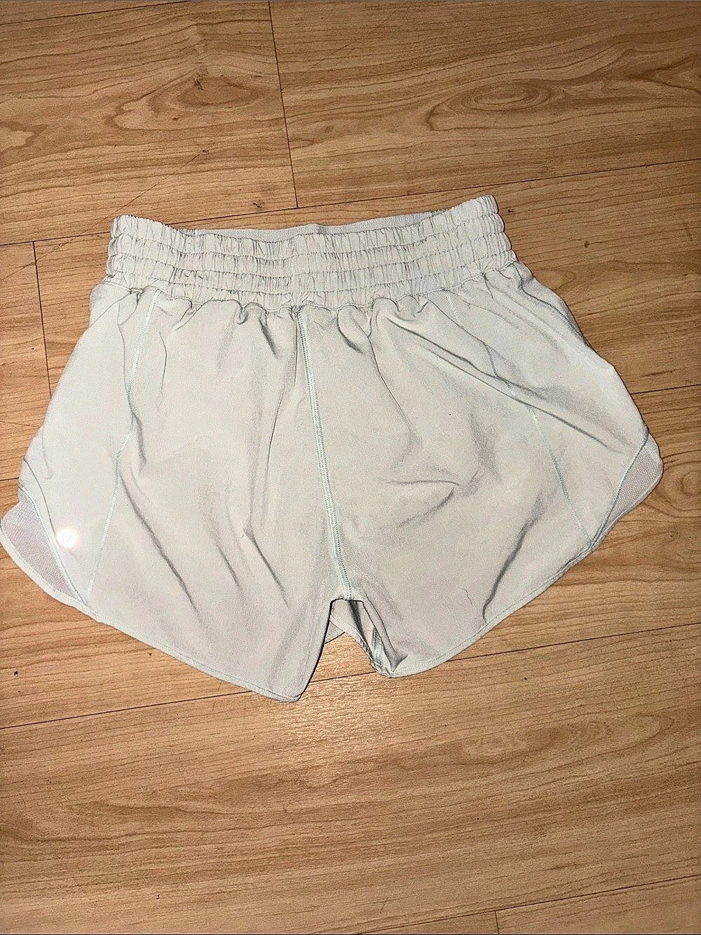 Lululemon Track That High-Rise Lined Short blue